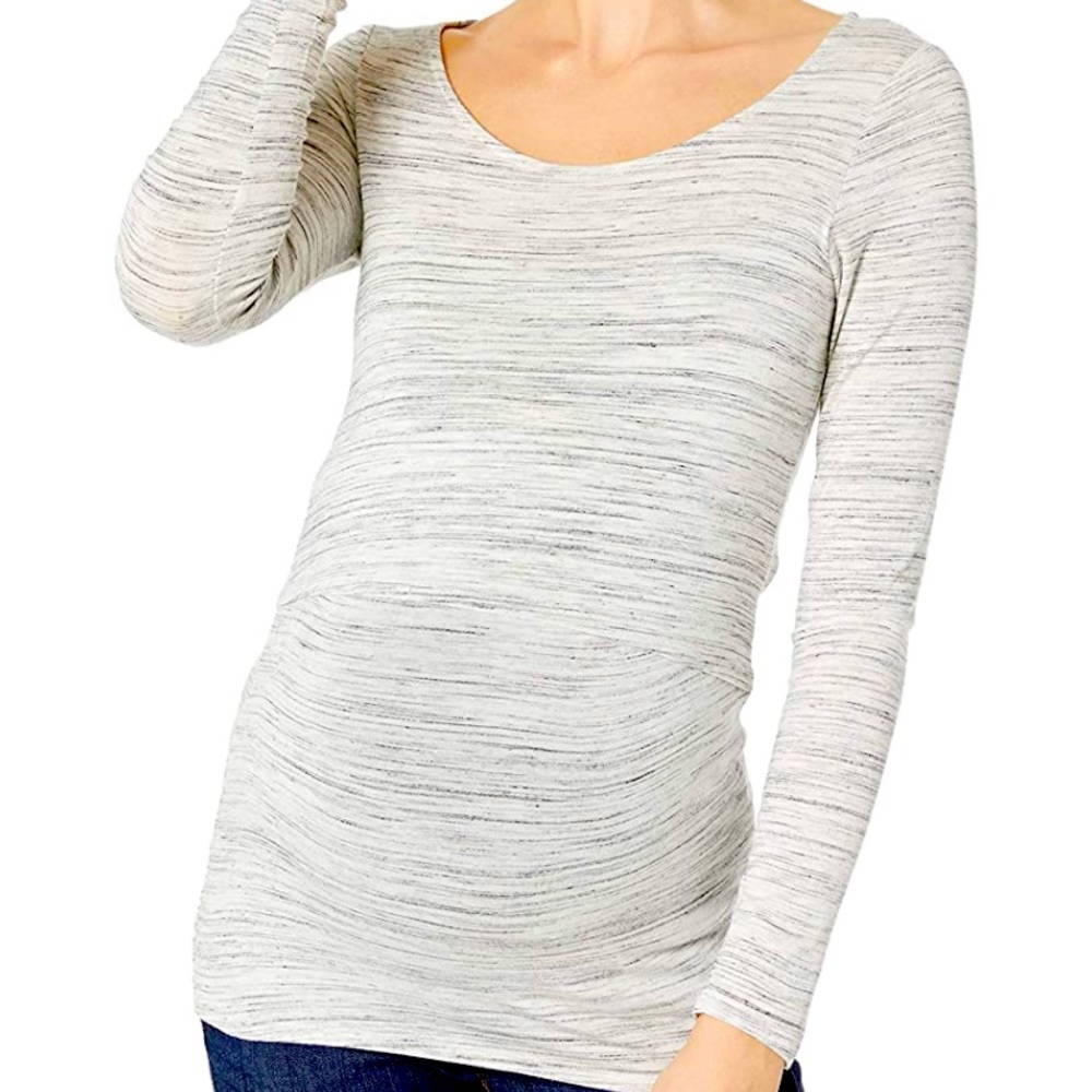 Motherhood maternity long sleeve Nursing top